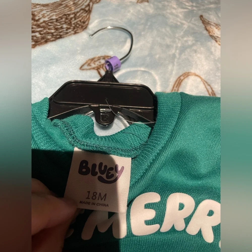 NWT Bluey and Bingo Matching Christmas Sets!